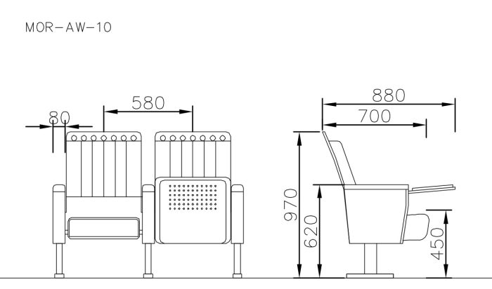 school desk and tables