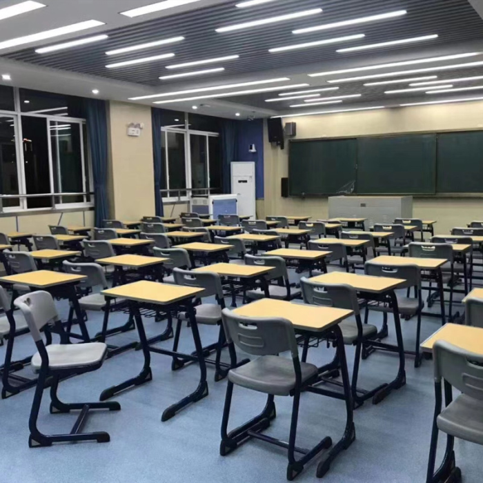 Blue Single Student Desk and Chair — изображение 4