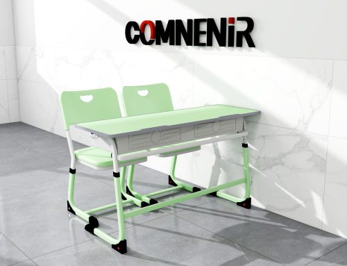 Comnenir Double Desks and Chairs For Schools