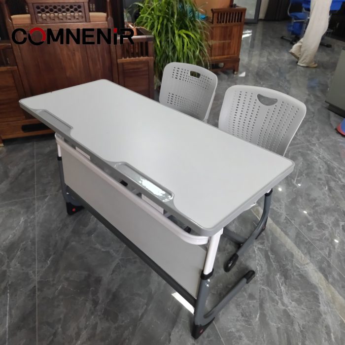 Double School Desk with Side and Front Panels — изображение 3